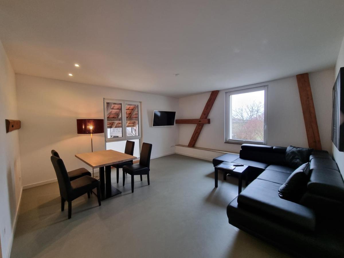 Urlaubsreiterhof Trunk Apartment Igersheim Bagian luar foto