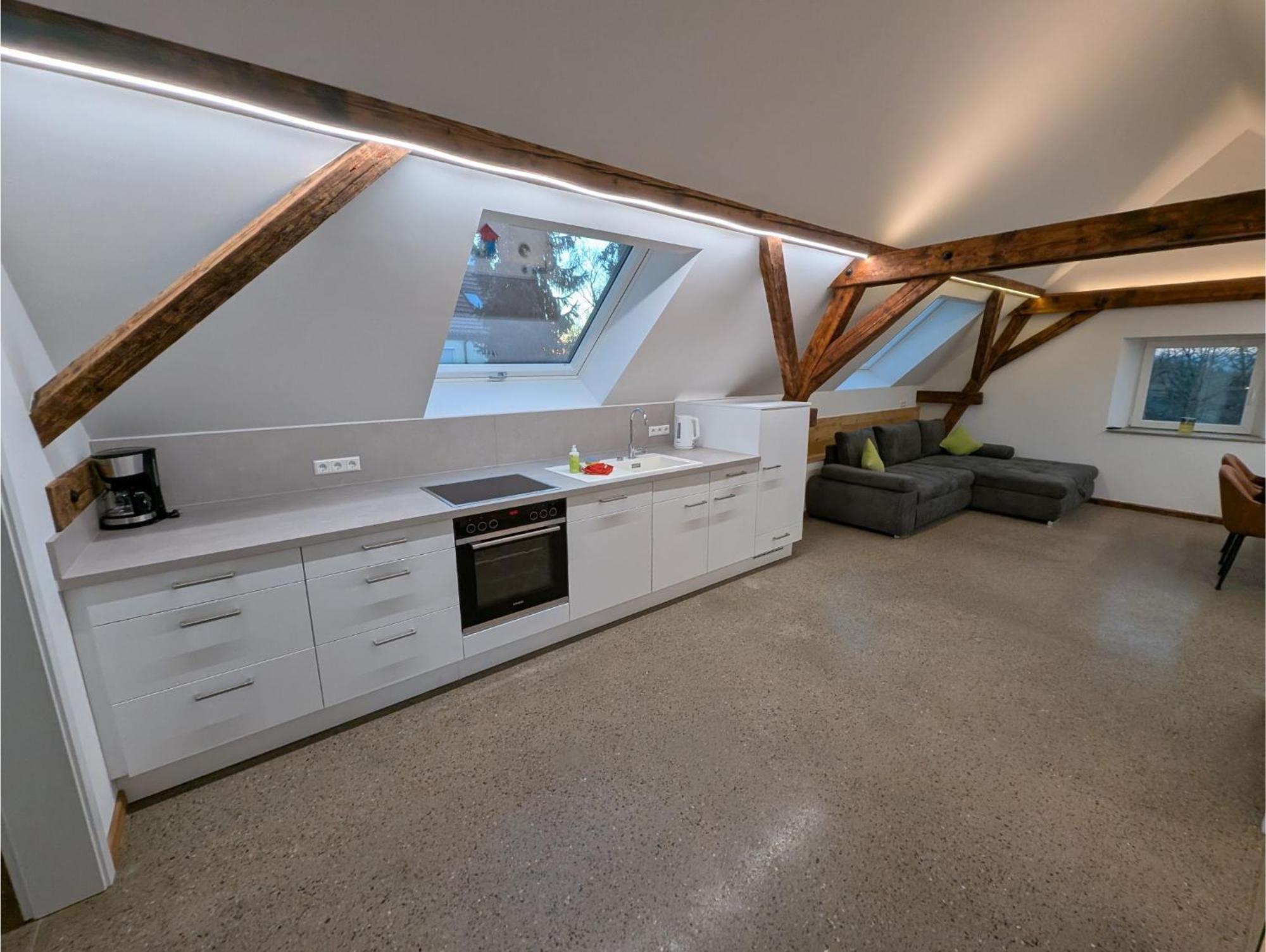 Urlaubsreiterhof Trunk Apartment Igersheim Bagian luar foto