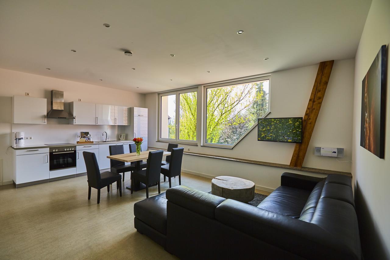 Urlaubsreiterhof Trunk Apartment Igersheim Bagian luar foto